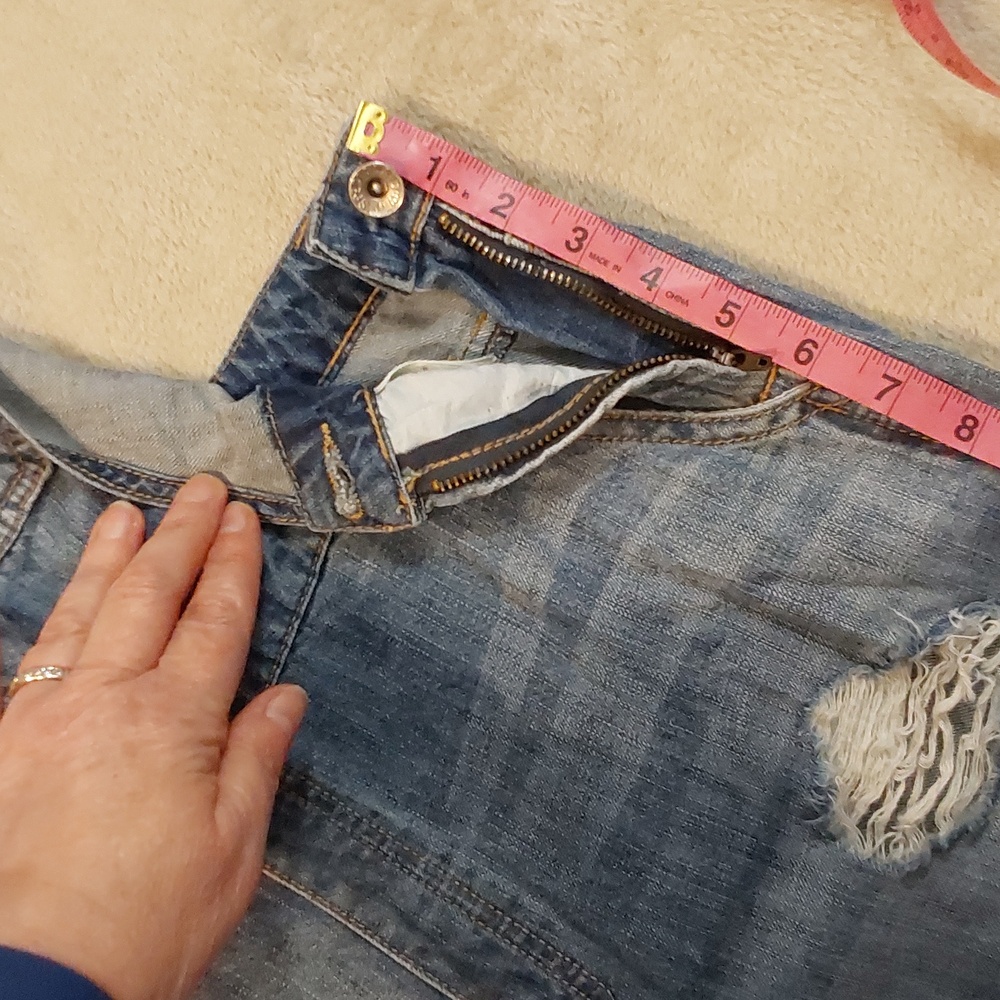 Designed By Special A In La Distressed Straight Leg Womens Overalls Size M - Picture 6 of 16